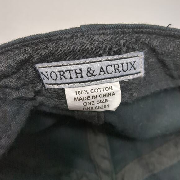 Miami Slideback Baseball Cap Black One Size Adjustable Embroidered North & Acrux - Picture 9 of 9